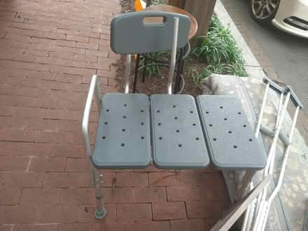 Photo of free Transfer chair, crutches, rug, etc (Foggy Bottom) #1