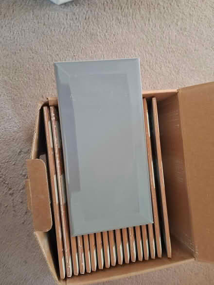 Photo of free Full box of B&Q Grey Tiles (Malvern, WR14) #3