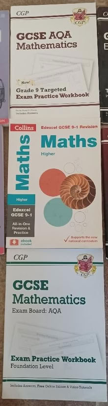 Photo of free GCSE revision books - Maths and German (Corsham SN13) #2