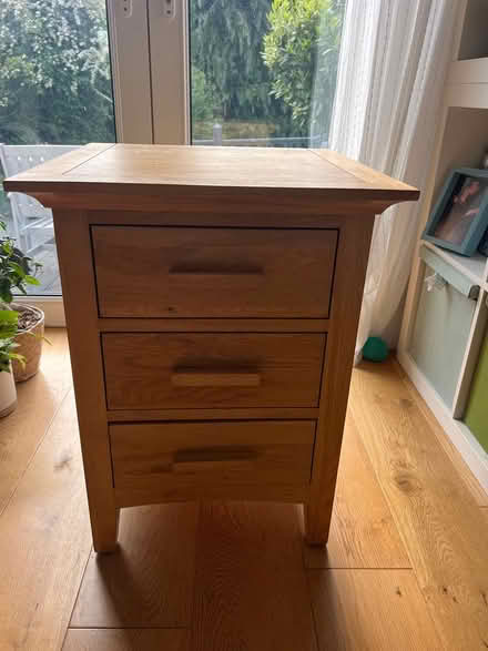 Photo of free Oak bedside locker (Killiney) #1