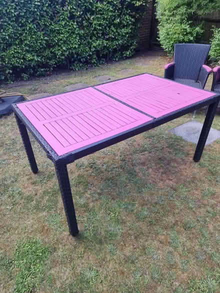 Photo of free Garden table and chairs (Weybridge - Oatlands KT13) #1