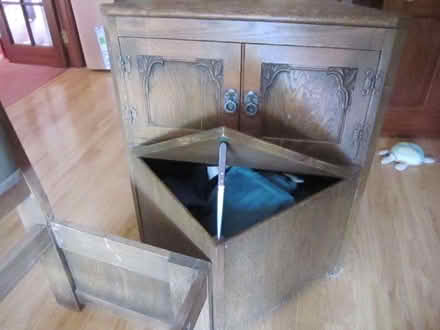 Photo of free bench and cupboard (Morton NR9) #3