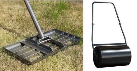 Photo of Lawn lute/levelling rake or lawn roller (Gorse Hill M16) #1