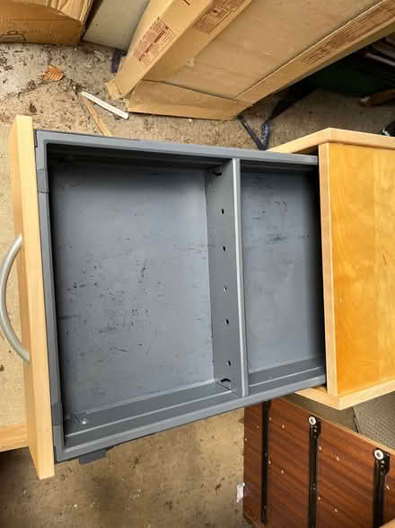 Photo of free Wooden filing cabinet (GU22) #3