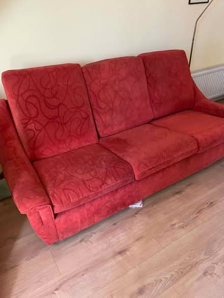 Photo of free Sofa and 2 armchairs (Dalkey) #1