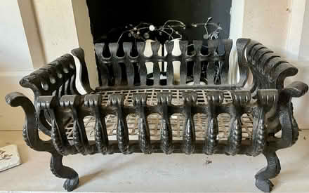 Photo of free Cast iron dog grate fire basket (Woodstock) #3