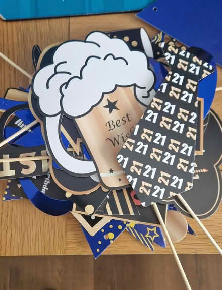 Photo of free 21st birthday wall / stick decorations (Knighton LD7) #1