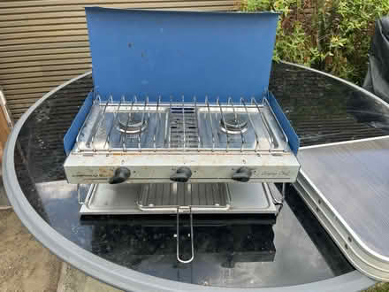 Photo of free Camping stove and grill plus table (Ramsbottom BL0) #1