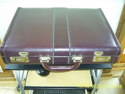 Photo of free Briefcase, leather imitation, (Great Asby CA16) #1