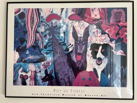 Photo of free “Country Dog Gentlemen” 36”x27” (San Carlos-El Camino near Hull) #1