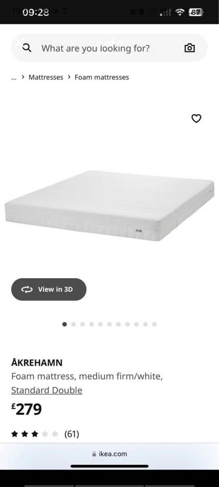 Photo of free double matress (nw89s) #1