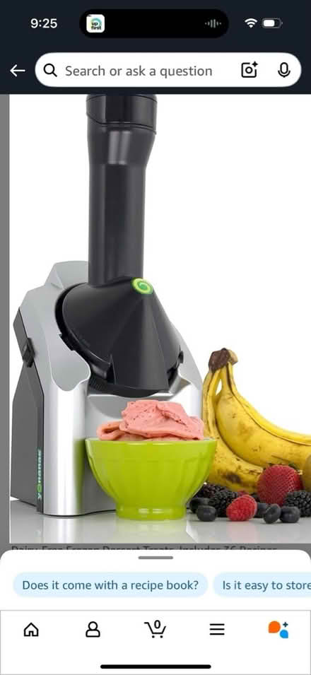 Photo of free fruit desert blender - yonanas (Alameda, crown memorial beach) #1