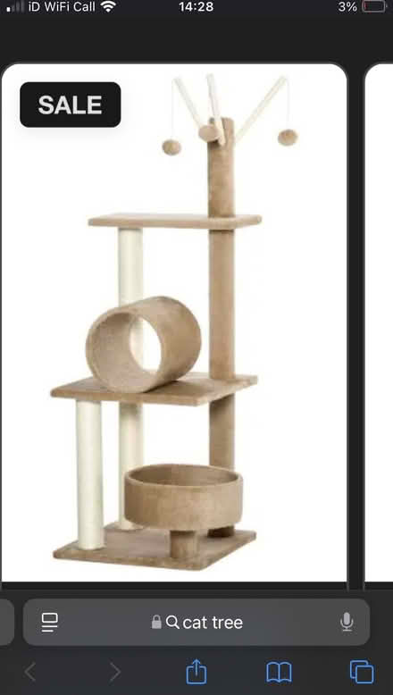 Photo of Cat tree / cat wheel / anything to amuse indoor cats! (Skirwith CA10) #1
