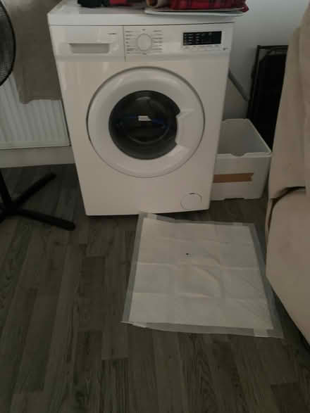 Photo of free Washing machine/double bed base and mattress/ microwave (Kempston MK42) #1