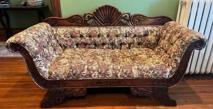 Photo of free Vintage love seat (Capitol Hill) #1