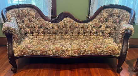 Photo of free Vintage 3 person couch (Capitol Hill) #1