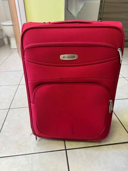 Photo of free Red Carlton Suitcase (Peasedown St John) #1