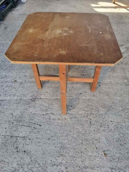 Photo of free Small wooden table (Oldfield Park) #1