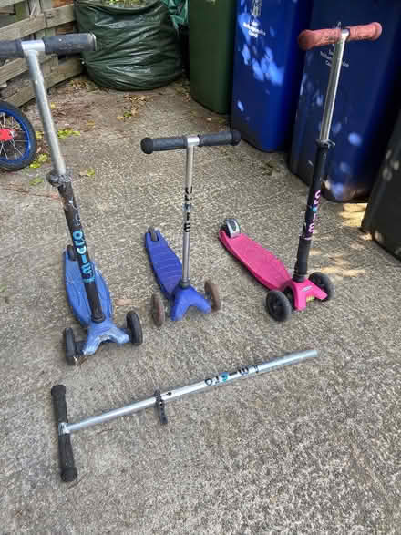 Photo of free 3 scooters for different ages (Banbury (OX17)) #1