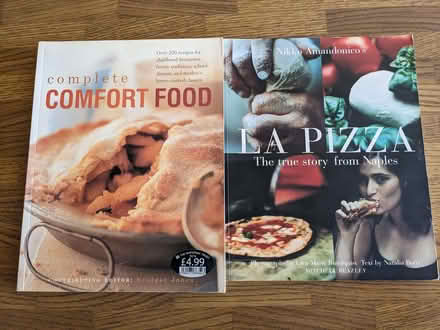 Photo of free Comfort Food/Pizza Cookery Books (Emmer Green RG4) #1