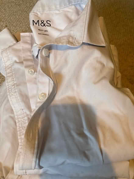 Photo of free White boys school shirts (Didcot, Ladygrove) #1