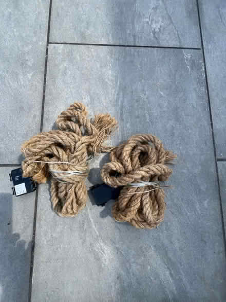 Photo of free Garden ropes - lights intertwined (Cheltenham GL51) #1