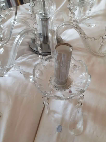Photo of free ChandelierGlass body with acrylic beads and droplets (Tilehurst RG31) #2