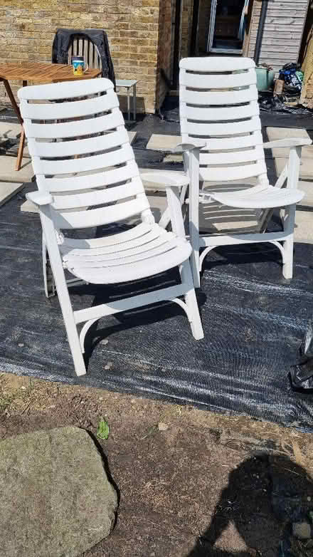 Photo of free 2 Folding Garden Chairs (CT5) #1
