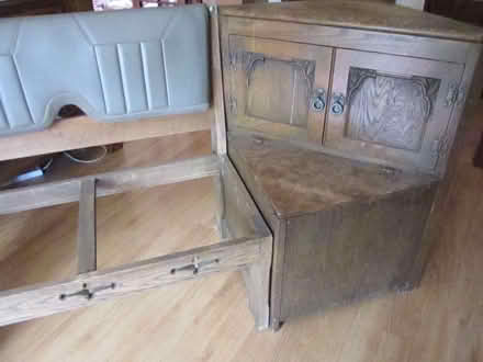 Photo of free bench and cupboard (Morton NR9) #1