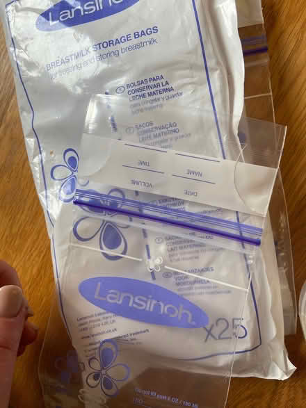 Photo of free Breast milk storage bags (Bowerham LA1) #1
