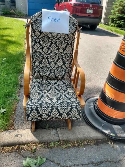 Photo of free Rocking Chair (Near Baseline Rd. & Clyde Ave.) #1