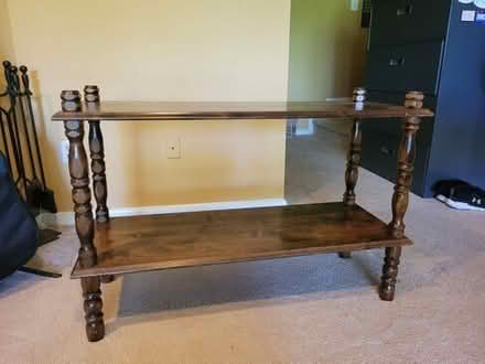 Photo of free 2-Shelf Wood Stand/Side Table (20874) #2