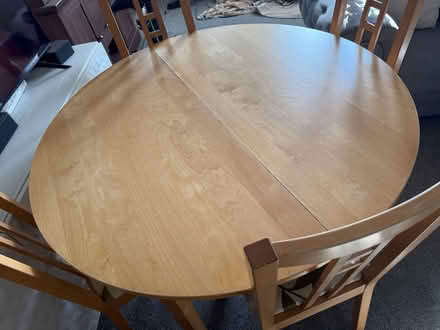 Photo of free Solid Wooden Dining Table Set (Grays (RM17)) #2