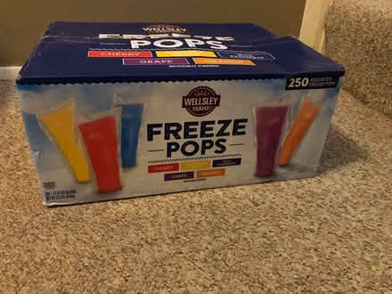 Photo of free Box of freeze pops (Catonsville near beltway) #1