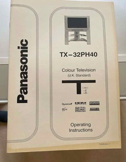 Photo of free Panasonic television (Emerson Valley MK4) #4