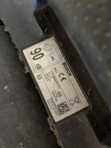 Photo of free Bosch lawn mover - for spares (Kt3 4bf) #3