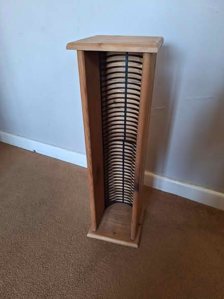 Photo of free Wooden CD Rack (Bedhampton PO9) #1