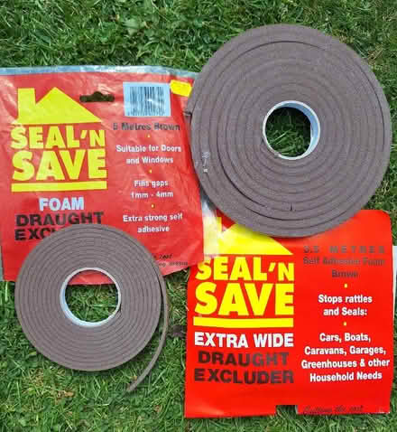Photo of free Rolls of foam draft excluder strip (Ossett WF5) #1