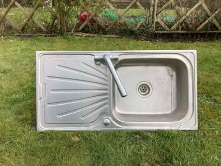 Photo of free Sink with drainer and tap (Leigh-on-Mendip CP BA3) #1