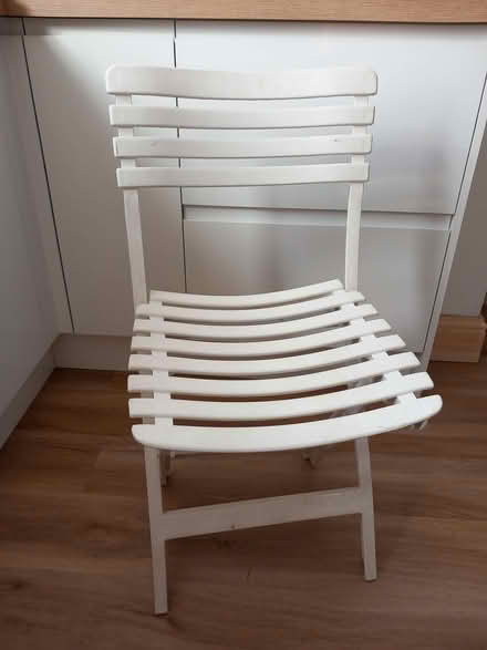 Photo of free Plastic folding chair (Todmorden OL14) #1