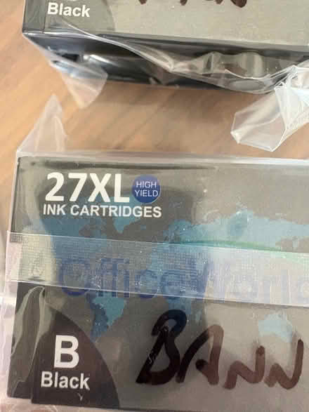 Photo of free printer ink. new (WF12 Chickenley / Dewsbury.) #1