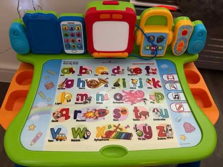 Photo of free kid's table, chair,blackboard (DE22) #3