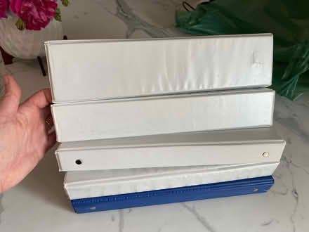 Photo of free 5 three ring binders (Skokie) #2