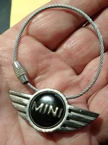 Photo of free Wire key ring with "MINI" car logo (Hollingdean BN1) #1