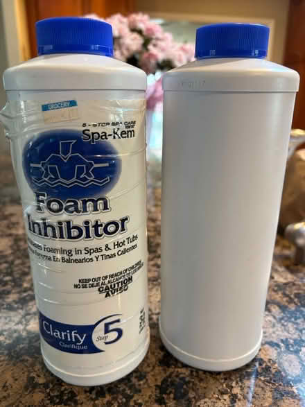 Photo of free Spa vacuum, strainer & chemicals (Los Altos Grant and Fremont) #3