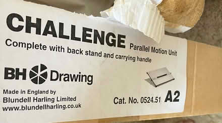 Photo of free A2 parallel motion drawing board (Blockley GL56) #1
