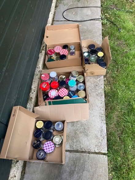 Photo of free Loads and loads of jam jars (Fleetville AL4) #1