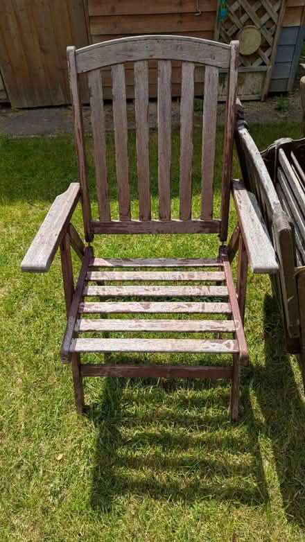 Photo of free 4 garden chairs - need work (Erdington, B23) #1