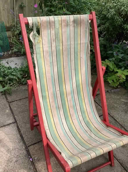 Photo of free Old Deck Chair (Frankby CH48) #2