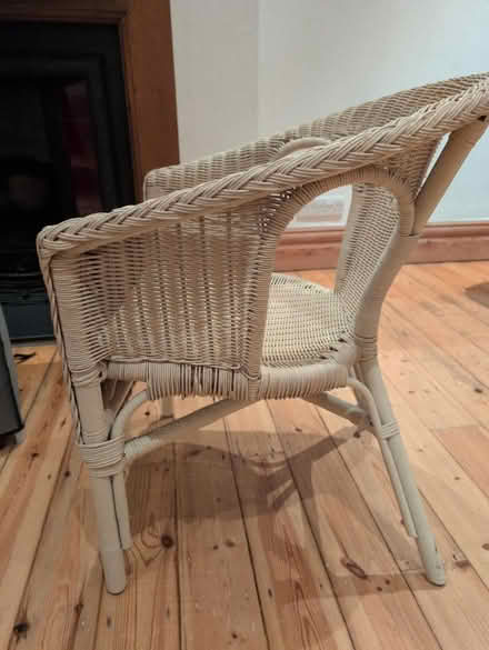 Photo of free Vintage wicker chair (NW11 Temple Fortune) #2